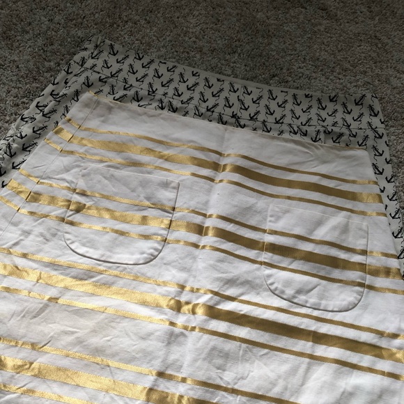 Two pieces bundle lot J.Crew cotton/Linen blend mini skirt, both size 12 - Picture 11 of 13